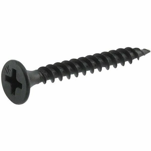 Hillman Drywall Screw, #8 x 2-1/2 in, Steel, Flat Head Phillips Drive 47106